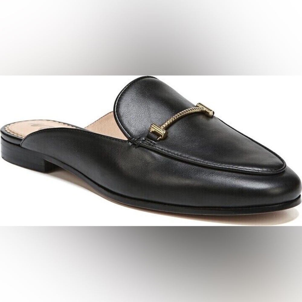 Sam Edelman Laurna Mule BLACK LEATHER Size 6
